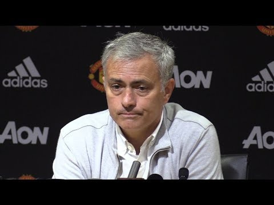 Manchester United 4-0 Crystal Palace - Jose Mourinho Post Match Press Conference - Embargo Extras