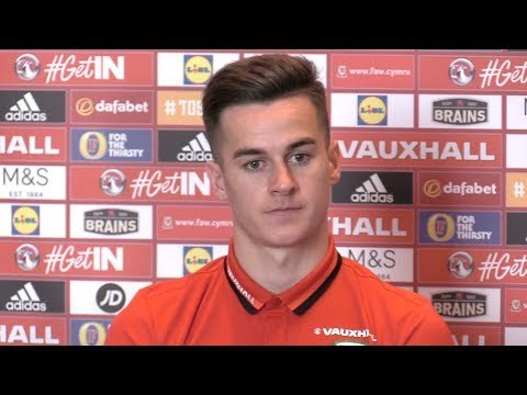 Tom Lawrence Full Pre-Match Press Conference - Georgia v Wales - World Cup Qualifiers