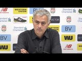 Liverpool 0-0 Manchester United - Jose Mourinho Full Post Match Press Conference - Premier League