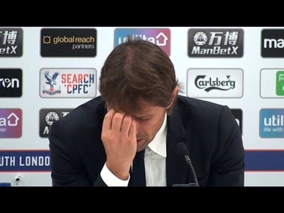 Crystal Palace 2-1 Chelsea - Antonio Conte Full Post Match Press Conference - Premier League