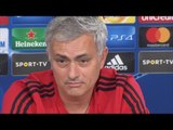 Jose Mourinho Pre-Match Press Conference - Benfica v Manchester United - Champions League