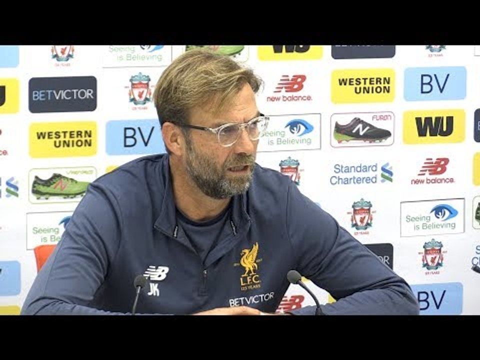 Jurgen Klopp Full Pre-Match Press Conference - Liverpool v Manchester United - Premier League