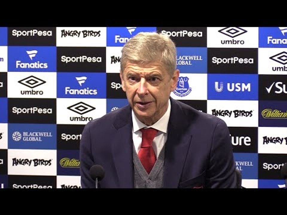 Everton 2-5 Arsenal - Arsene Wenger Full Post Match Press Conference - Premier League