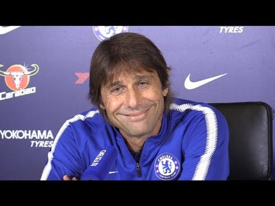 Antonio Conte Full Pre-Match Press Conference - Chelsea v Watford - Premier League