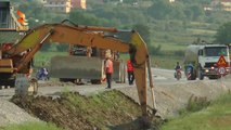 360 Gradë - Aldo - Ministri Gjiknuri inspekton kantierin e rrugës së lumit të vlorës