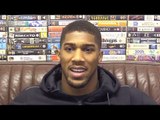 Anthony Joshua Interview - Tells Deontay Wilder The Pair Will Fight On 
