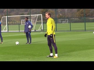 Tottenham Train Ahead Of Champions League Clash With Real Madrid