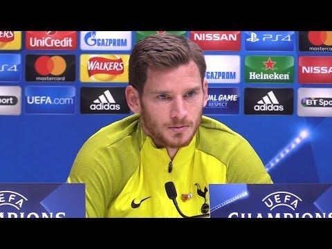 Jan Vertonghen Full Pre-Match Press Conference - Tottenham v Real Madrid - Champions League