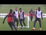 England Train Ahead Of Germany & Brazil Friendlies