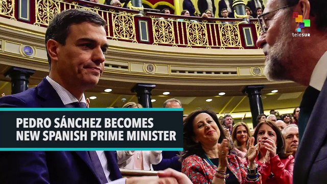 Pedro Sanchez Becomes New Spanish Prime Minister