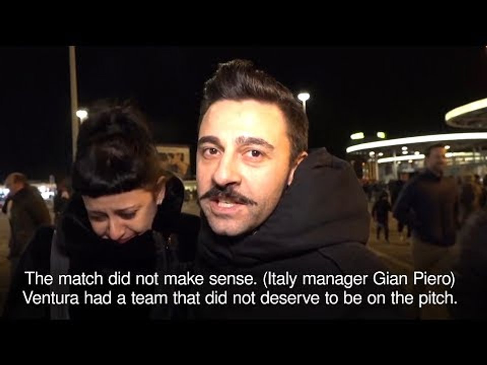 Italy Fans Distraught After Team Fails To Qualify For World Cup