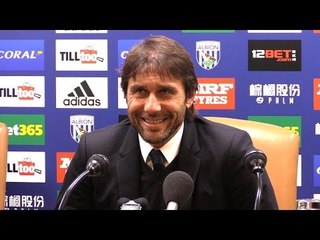 West Brom 0-4 Chelsea - Antonio Conte Post Match Press Conference - Premier League #WBACHE