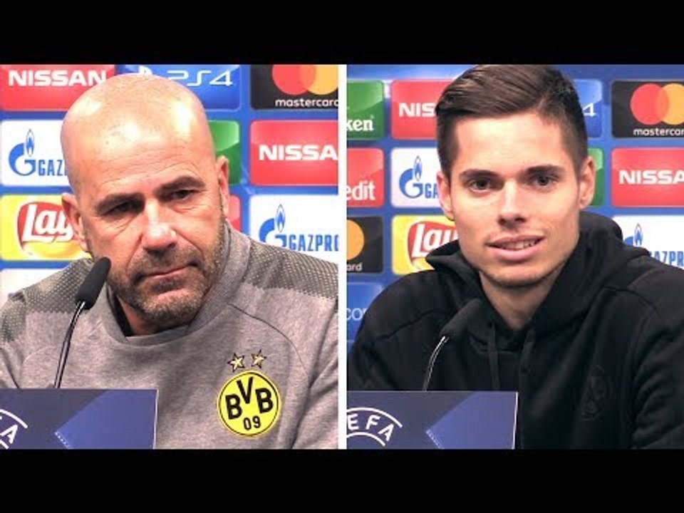 Peter Bosz & Julian Weigl Full Pre-Match Press Conference - Tottenham v Dortmund - Champions League