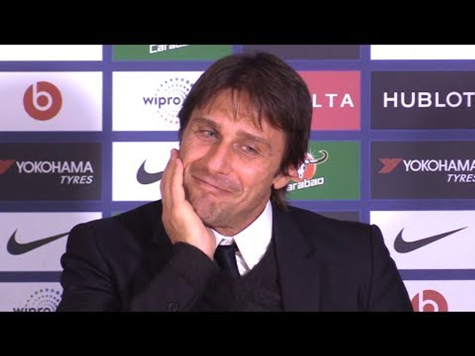 Chelsea 1-0 Swansea - Antonio Conte Post Match Press Conference - Premier League #CHESWA
