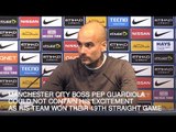 Manchester City Boss Pep Guardiola Delighted With Last-Gasp Winner