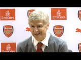 Arsene Wenger Full Pre-Match Press Conference - Arsenal v Manchester United - Premier League
