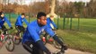 Basel Squad Ride Bicycles To Training Ahead Of Manchester United Clash