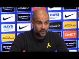 Pep Guardiola - Manchester City Boss Says Players Did Not Over-Celebrate At Manchester United