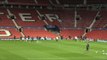 CSKA Moscow Train At Old Trafford Ahead Of Champions League Manchester United Match