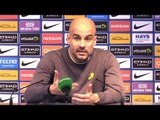 Manchester City 4-1 Tottenham - Pep Guardiola Post Match Press Conference - Embargo Extras