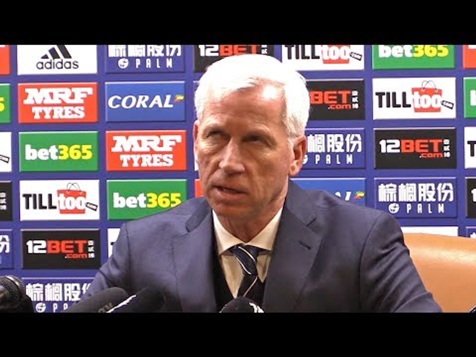 West Brom 1-2 Manchester United - Alan Pardew Post Match Press Conference - Premier League #WBAMUN