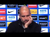 Pep Guardiola Pre-Match Press Conference - Manchester City v Bournemouth - Embargo Extras