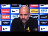 Pep Guardiola Full Pre-Match Press Conference - Manchester City v Bournemouth - Premier League