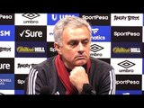 Everton 0-2 Manchester United - Jose Mourinho Post Match Press Conference - Hits Back At Scholes