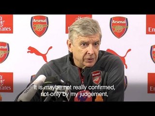 Arsene Wenger Says Decisions Going Against Arsenal Is 'Concerning Coincidence'