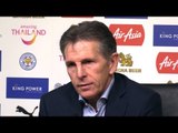 Claude Puel Full Pre-Match Press Conference - Leicester v Manchester City - Carabao Cup