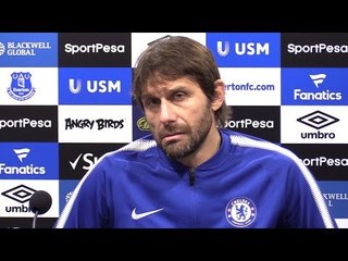 Everton 0-0 Chelsea - Antonio Conte Post Match Press Conference - Premier League #EVECHE