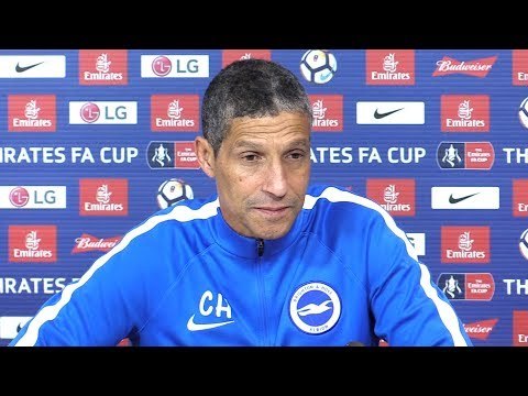 Chris Hughton Full Pre-Match Press Conference - Brighton v Crystal Palace - FA Cup