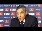 Brighton 2-1 Crystal Palace - Chris Hughton Full Post Match Press Conference - FA Cup