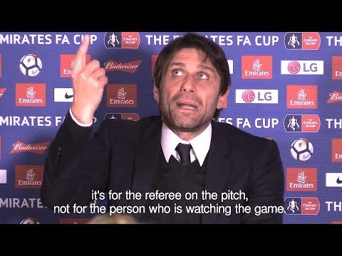 Antonio Conte Lashes Out At VAR After Chelsea 'Denied Penalty'