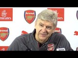 Arsene Wenger Pre-Match Press Conference - Arsenal v Crystal Palace - Sanchez To Man Utd 'Likely'