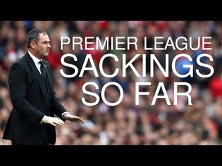 Premier League Sackings - Who's Gone So Far?