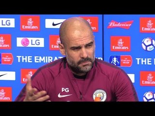 Pep Guardiola Pre-Match Presser - Cardiff v Man City - Embargo - 'Man City Don't Have Enough Money'