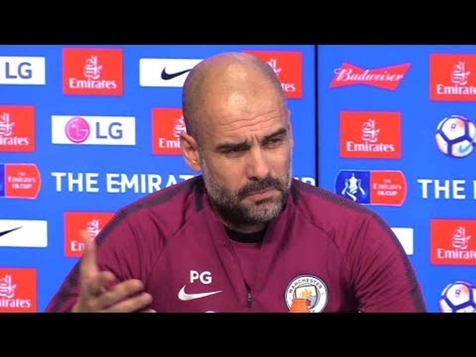 Pep Guardiola Pre-Match Presser - Cardiff v Man City - Embargo - 'Man City Don't Have Enough Money'