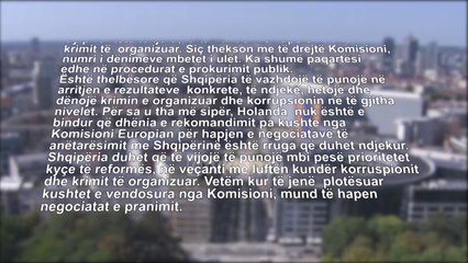 Holanda, kunder negociatave me Shqiperine e Maqedonine