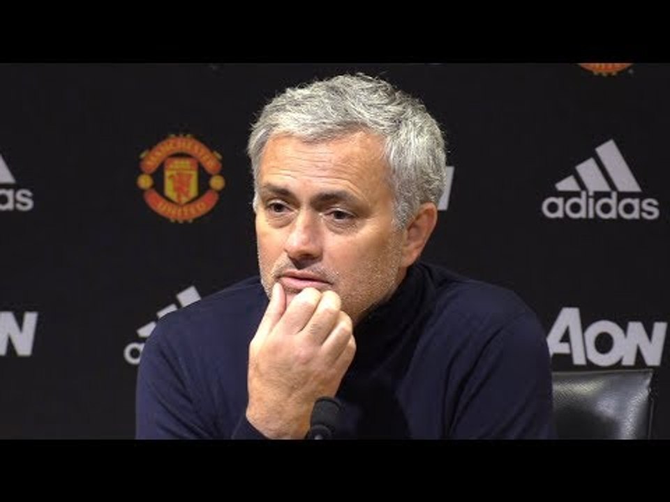 Manchester United 2-0 Huddersfield - Jose Mourinho Post Match Press Conference - Embargo Extras