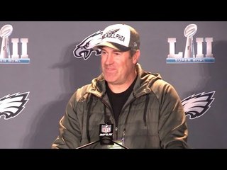 Super Bowl LII - Doug Pederson Full Press Conference With Philadelphia Eagles Head Coach