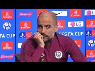 Pep Guardiola Full Pre-Match Press Conference - Wigan v Manchester City - FA Cup