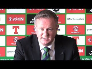 Northern Ireland Manager Michael O'Neill Press Conference After Signing New Four-Year Contract