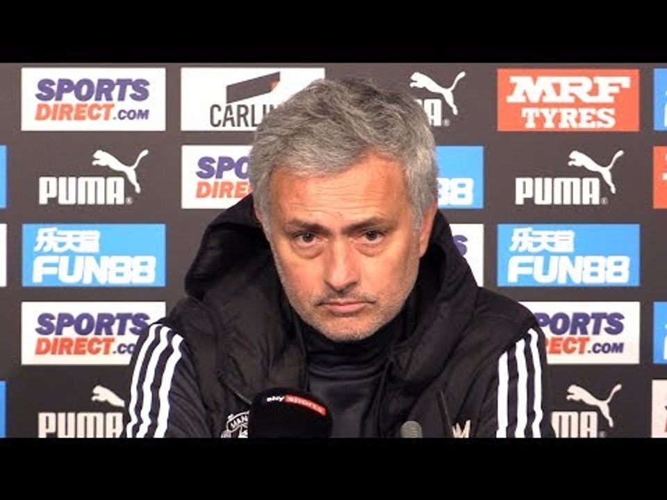 Newcastle 1-0 Manchester United - Jose Mourinho Full Post Match Press Conference - Premier League