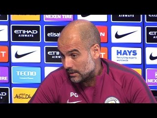 Pep Guardiola Pre-Match Presser - Man City v Leicester - Embargo Extras - Responds To Gary Neville