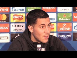 Eden Hazard Full Pre-Match Press Conference - Chelsea v Barcelona - Champions League