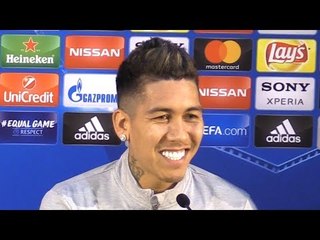 Roberto Firmino Full Pre-Match Press Conference - Porto v Liverpool - Champions League