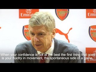 Arsene Wenger - Arsenal In 'Difficult Patch' & Lacked Confidence