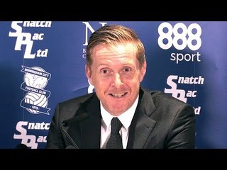 Garry Monk First Full Press Conference As Birmingham City Manager