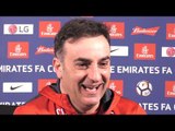 Carlos Carvalhal Full Pre-Match Press Conference - Swansea v Sheffield Wednesday - FA Cup Replay